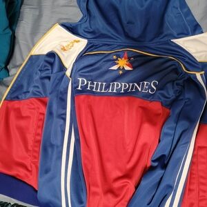 Philippines Athletic Jacket with Embroidered Crest Kids Medium